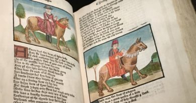 Chaucer, the “Father of English literature”, celebrated in Oxford exhibition.