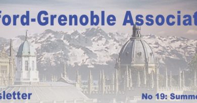 Oxford-Grenoble Association Newsletter – Summer 2026